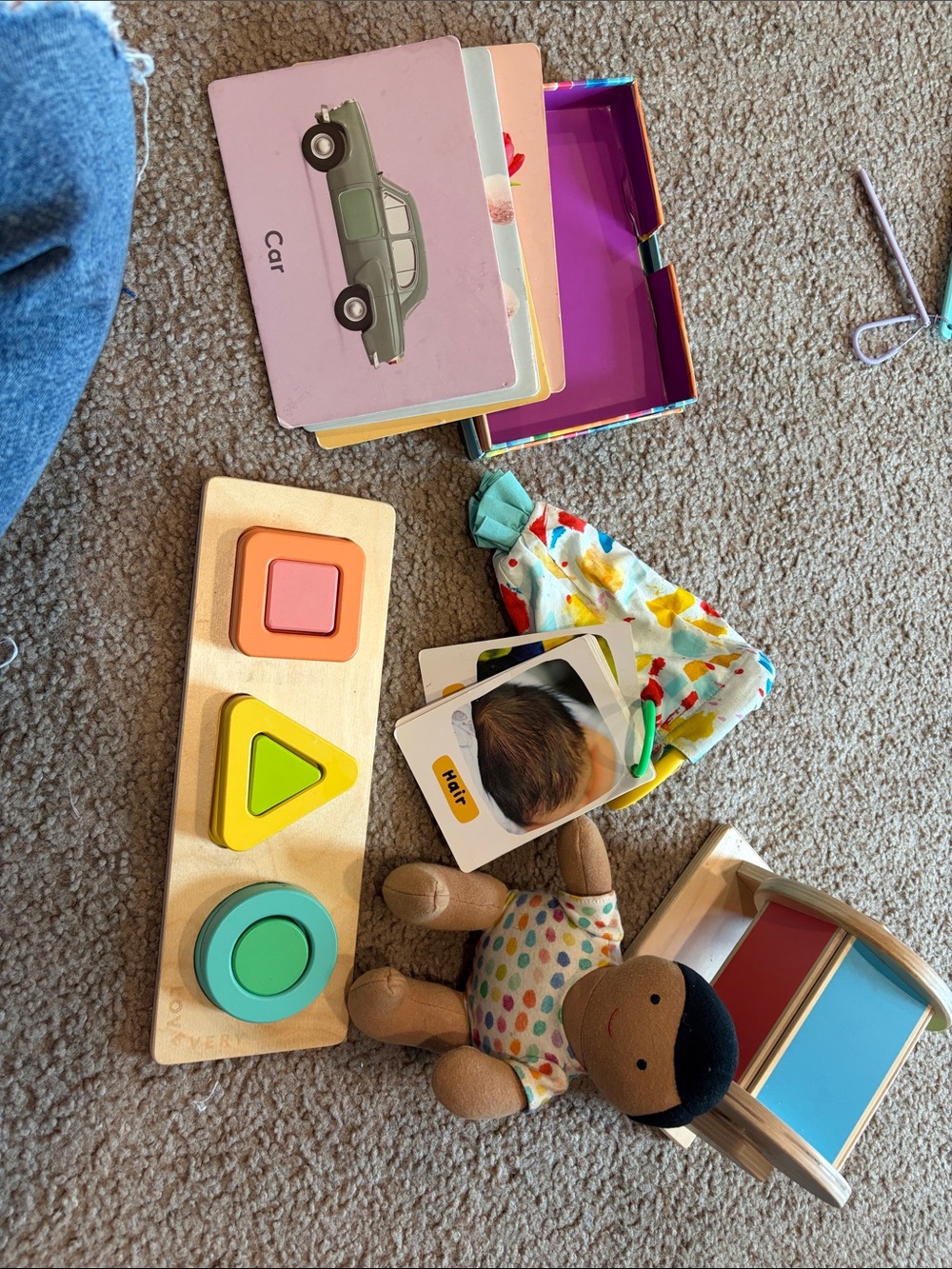 B69 Lot of Lovevery Montessori Wooden Baby Toys